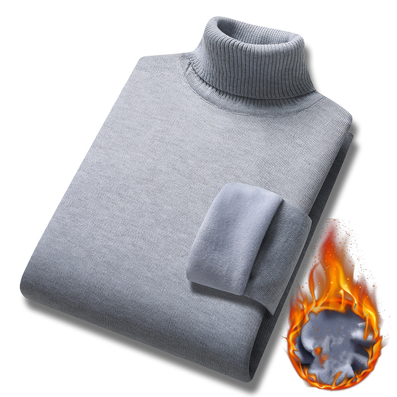 🔥【M-4XL】🔥Nowy, lekki, luksusowy męski golf z kaszmiru, swobodny, biznesowy sweter