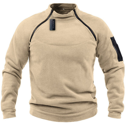 🎉✨50% zniżki sezonowej【S-4XL】2025 nowa moda męska zimowa ciepła polarowa kurtka bazowa, bluza