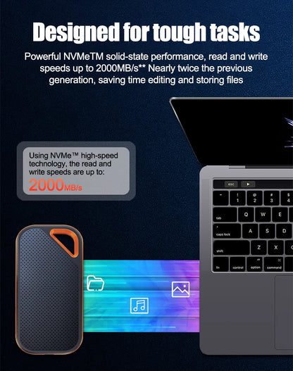 🔥【Último día con 50 % de descuento】🔥【64TB】Disco duro de estado sólido móvil de alta velocidad-E