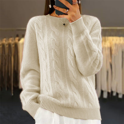 🔥✨【Novi jesenski stil】【S-2XL】2026 Jednobojni visokokvalitetni mekani i udobni vuneni džemper-H