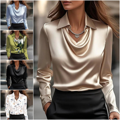 ✨【S-3XL】💕 Nová jednoduchá a elegantní dámská košile-Z
