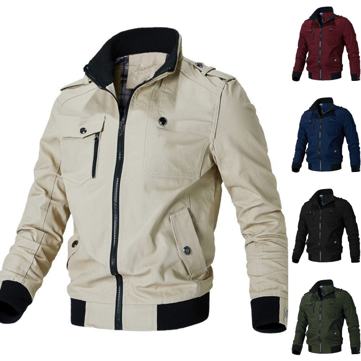 🔥【M-5XL】2025. nova visokokvalitetna muška vojska jakna za jesen i zimu-H