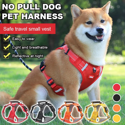 🐶【5–30 kg】Hamul pentru animale de companie anti-tragere