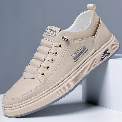 Férfi bebújós bőr sneaker – sportos, kényelmes, könnyen felvehető-U