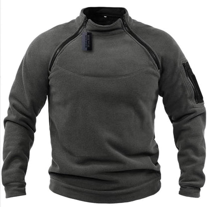 🎉✨50% zniżki sezonowej【S-4XL】2025 nowa moda męska zimowa ciepła polarowa kurtka bazowa, bluza