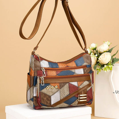 👜2025 New Fashion Torba na ramię z miękkiej skóry PU3887432