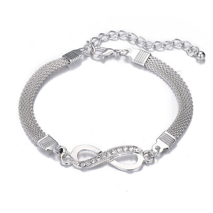 ✨🎁【Kupite 1, dobijte 1 gratis】【2 narukvice】✨✨Ženska narukvica za sreću izrađena od 925 srebra-H