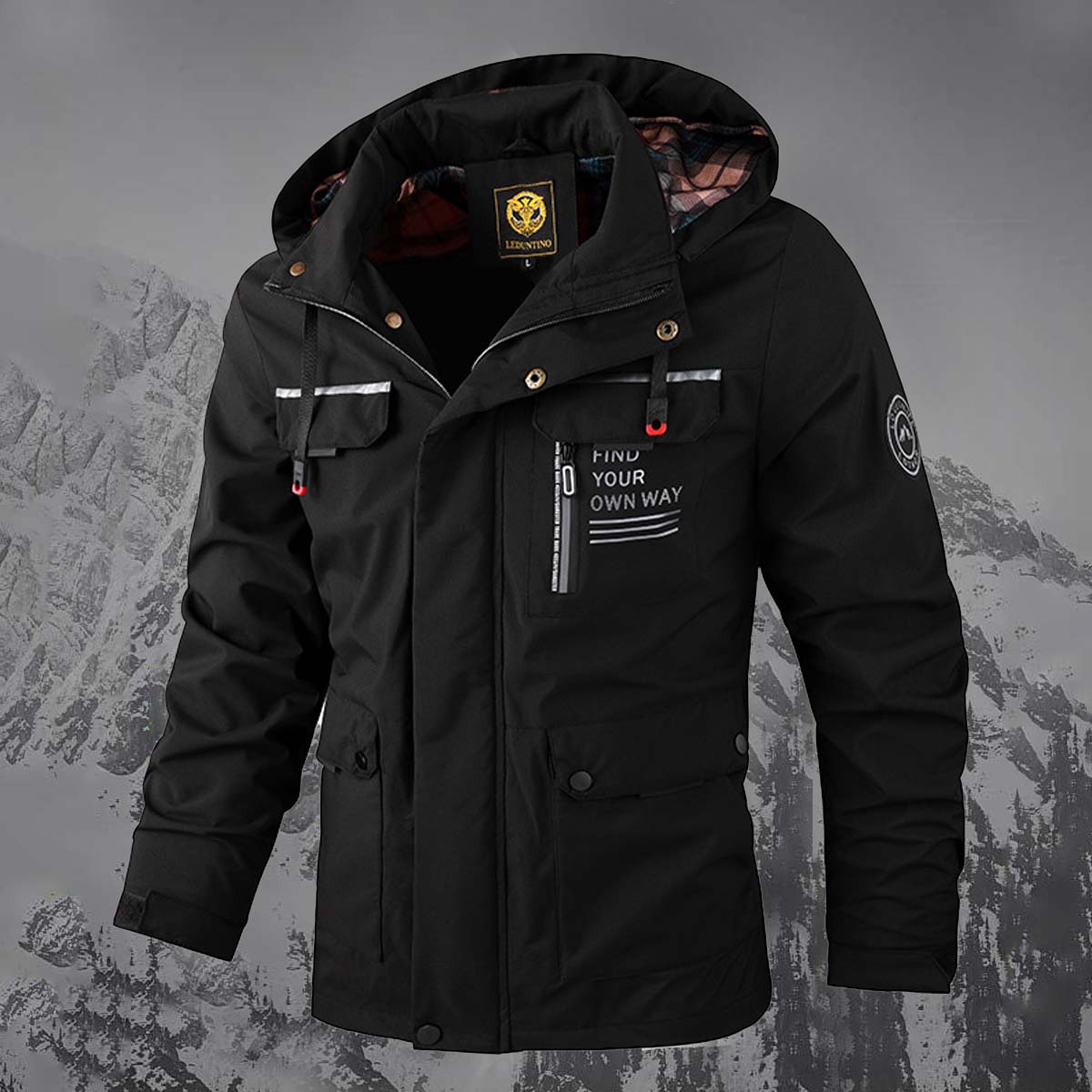 🔥💥 【M-4XL】 2026 Jesenska i zimska nova muška topla vjetrootporna i vodootporna jakna-H