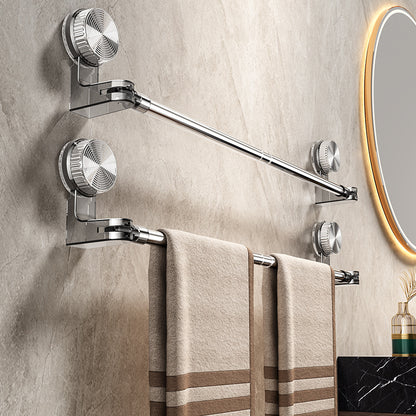 🎁【Compra 1 y llévate 1 gratis】✨🚿Diseño ligero y sin perforaciones —Toallero retráctil con ventosa-E