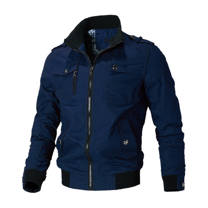 🔥 【M-5XL】Nueva chaqueta de hombre otoño/invierno 2025 – moderna, casual y abrigada 🔥-E