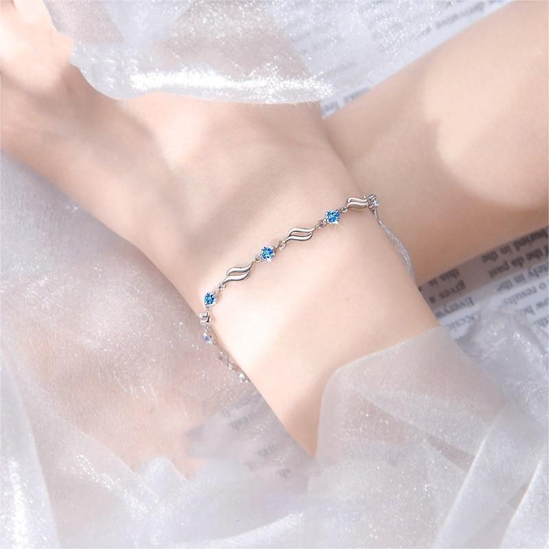 ✨✨【Compra 1 y llévate 1 gratis】💎Pulsera de plata 925 Corazón del Océano-E