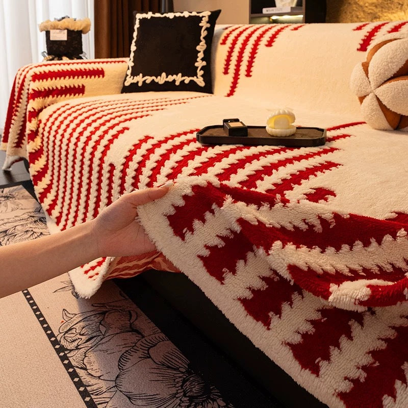 🛋️🎉 funda de sofá suave y antideslizante de felpa🍂【180*130cm】【180*150cm】
