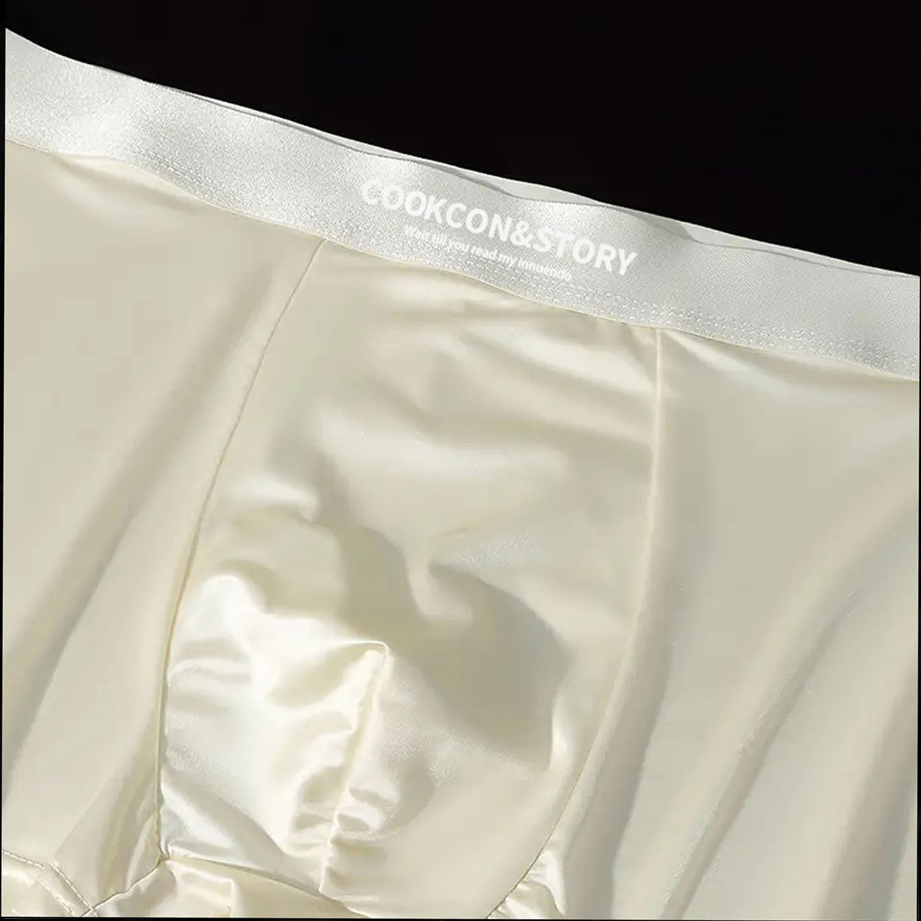 🔥😎 -50% Most! 10A antibakteriális férfi boxer – jégselyem, varrás nélküli, luxus szatén, kényelem egész nap-U