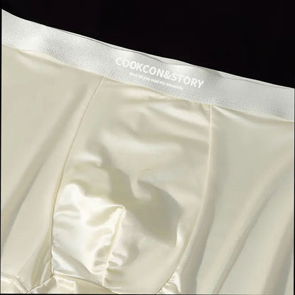 🔥😎 -50% Most! 10A antibakteriális férfi boxer – jégselyem, varrás nélküli, luxus szatén, kényelem egész nap-U