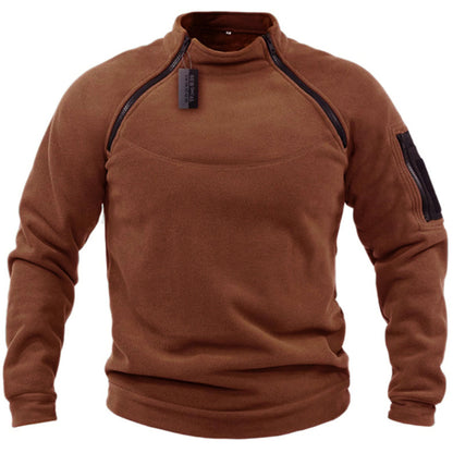 🎉✨50% zniżki sezonowej【S-4XL】2025 nowa moda męska zimowa ciepła polarowa kurtka bazowa, bluza