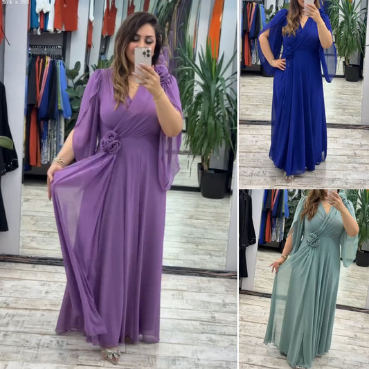 👗Polski nowy produkt 【S-5XL】 2025 nowa moda klasyczna elegancka prosta sukienka
