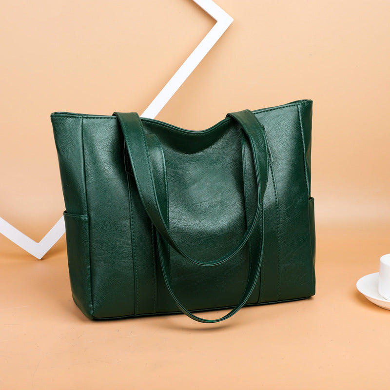 Obmedzená zľava 50 % 👜 Nová módna dámska mäkká kožená crossbody taška ✨ Ležérny štýl, veľká kapacita ✨-K