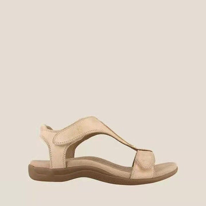 ✨ Puha valódi bőr női szandál vastag talppal – kényelem és stílus egyben! 👡-U