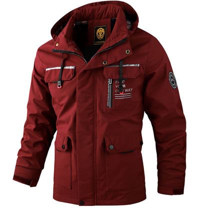 🔥✨【M–6XL】Nová pánska jesenná a zimná bunda 2025 – hrejivá, vetruodolná a nepremokavá-K