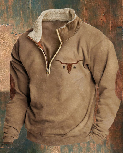 👕【35% KEDVEZMÉNY】【S-4XL】2025-ös őszi-téli férfi divatos, meleg hosszú ujjú pulóver 3D nyomattal-U