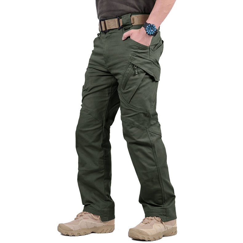 🔥Bestseller🔥【S-5XL】Męskie taktyczne spodnie bojowe w kamuflażu, z kieszeniami