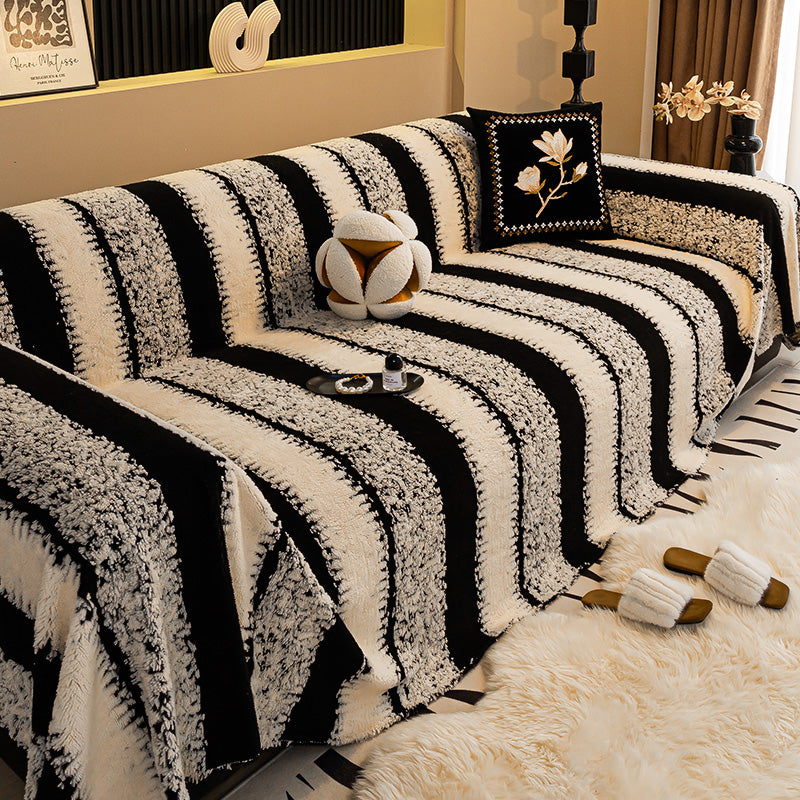 🛋️🎉 funda de sofá suave y antideslizante de felpa🍂【180*130cm】【180*150cm】