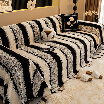 🛋️🎉 funda de sofá suave y antideslizante de felpa🍂【180*130cm】【180*150cm】