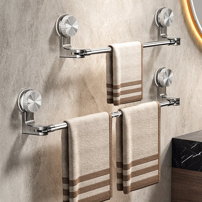 🎁【Compra 1 y llévate 1 gratis】✨🚿Diseño ligero y sin perforaciones —Toallero retráctil con ventosa-E