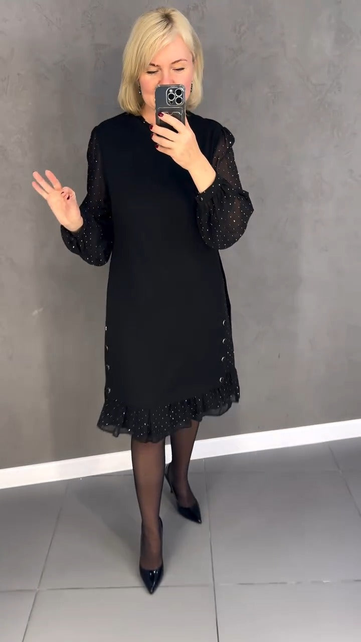 💖【S-5XL】Stil nou de toamnă și iarnă elegant de înaltă calitate, rochie-R