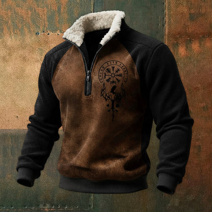 🔥 Kup 1, drugi gratis 🔥【S–5XL】Nowa modna bluza na jesień/zimę z polarową podszewką i futrzanym kołnierzem