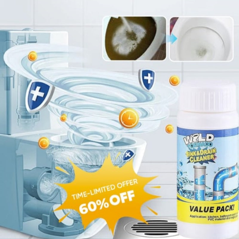 🛁💦【Compra 1 y llévate 1 gratis】🌟Limpiador de fregaderos y desagües: espuma de alta densidad a partir de extractos y enzimas en descomposición.-E