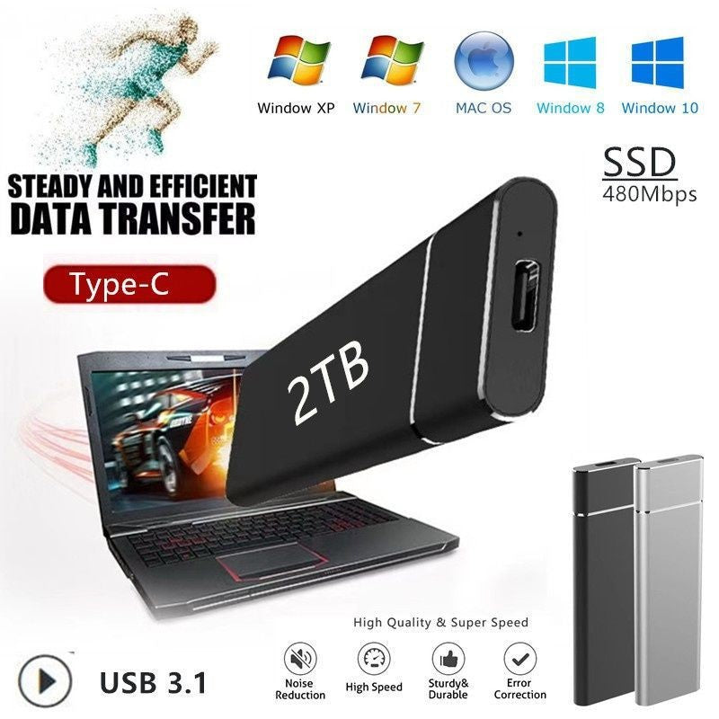 ⚡【16TB】Mobilny dysk SSD SSD