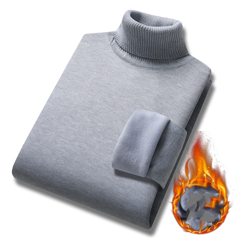 🔥[M-4XL] Novi lagani, luksuzni muški džemper od kašmira s dolčevitom za 2026, poslovni, ležerni džemper-H