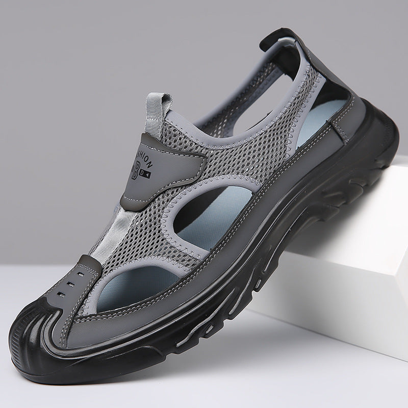 👟Oferta de verano 🏆【Tallas 38-46】Nuevas sandalias de hombre 2026, ligeras, deportivas y casuales, antideslizantes, ideales para la playa-E