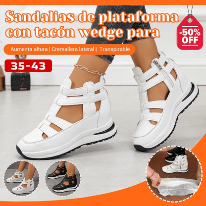 🔥【Oferta especial】👡Sandalias cómodas y ligeras con suela gruesa y plantilla suave.-E