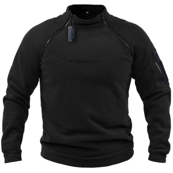 🎉✨50% zniżki sezonowej【S-4XL】2025 nowa moda męska zimowa ciepła polarowa kurtka bazowa, bluza