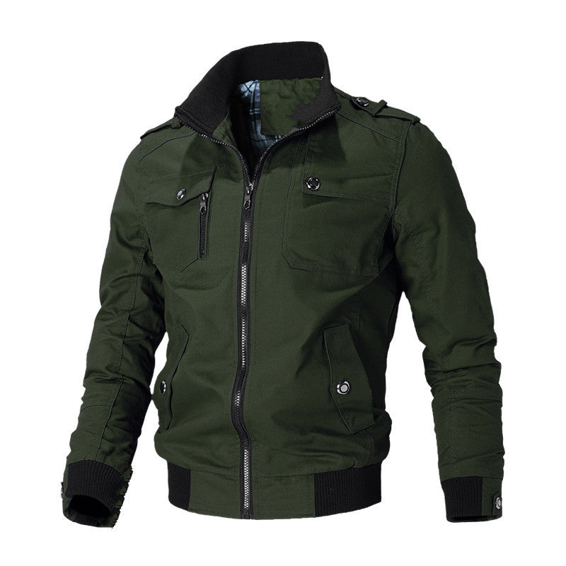 🔥 【M-5XL】Nueva chaqueta de hombre otoño/invierno 2025 – moderna, casual y abrigada 🔥-E