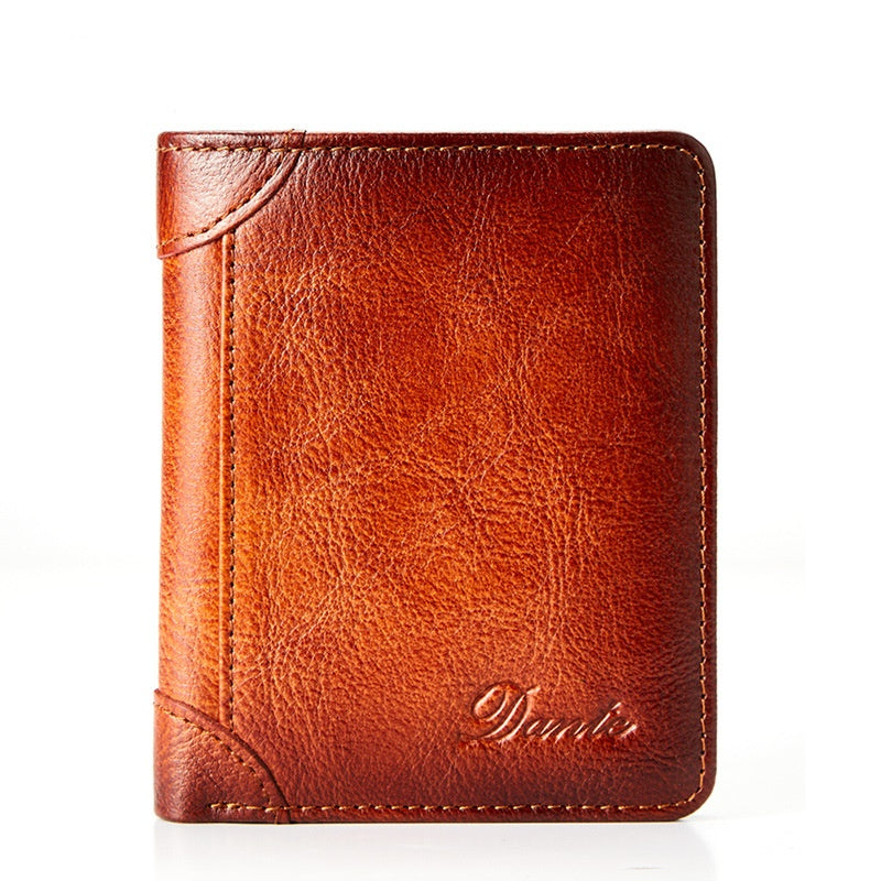 ¡Compra 1 y llévate 1 gratis!👝✨ Nueva cartera antirrobo de cuero genuino para hombre-E