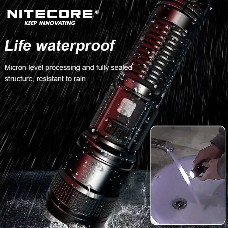 🎁【50% OFF】🔦Un nuevo reflector de patrulla al aire libre, una potente linterna con disparo prolongado-E