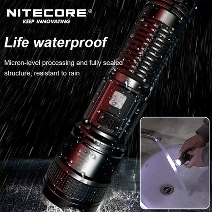 🎁【50% OFF】🔦Un nuevo reflector de patrulla al aire libre, una potente linterna con disparo prolongado-E