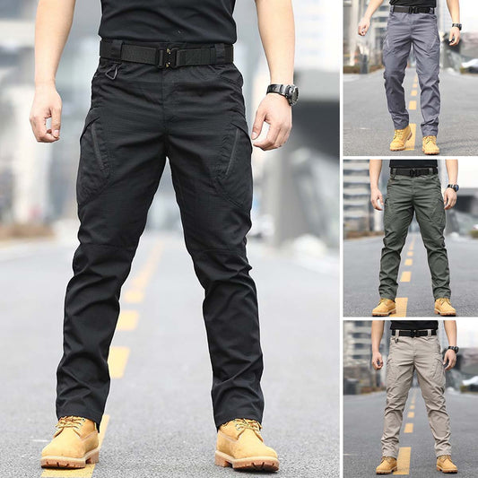 🔥Bestseller🔥【S-5XL】Męskie taktyczne spodnie bojowe w kamuflażu, z kieszeniami