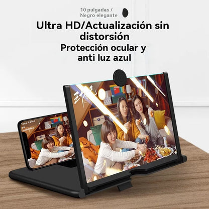 🔥Último día 49% de descuento - Lupa de pantalla móvil última versión✨ (más clara, protección ocular contra la luz azul, visualización 3D, adecuada para todas las edades)