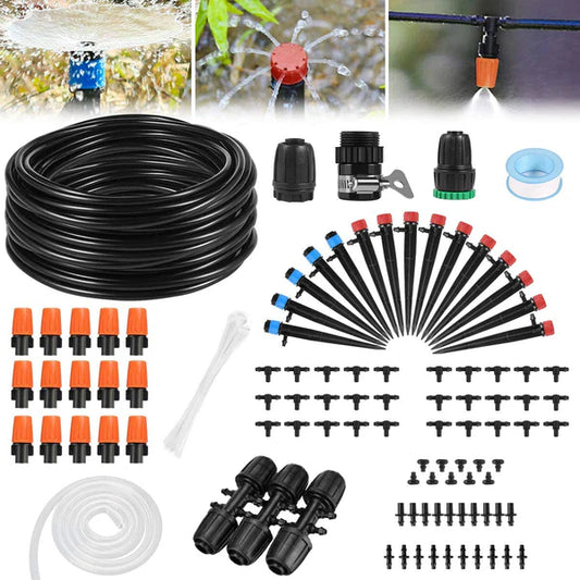 Kit tevi automate de micro irigare pentru gradina, stropitor economisitor de apa