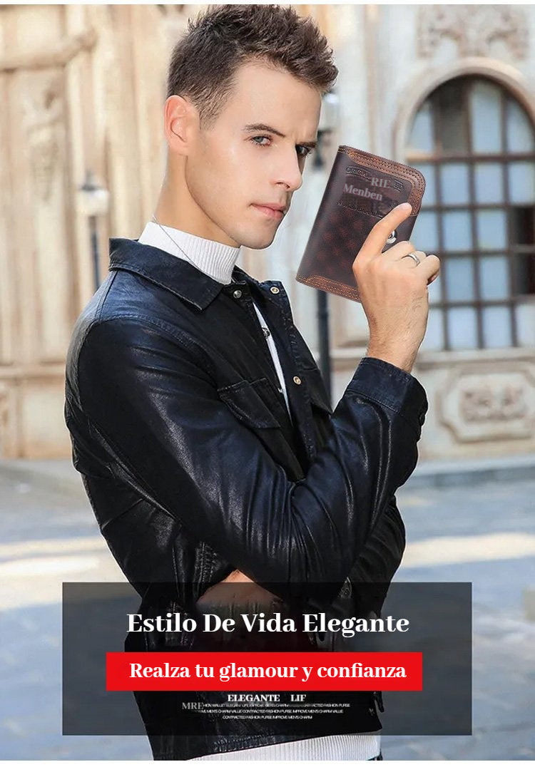 ✨【Compre 1 y llévese 1 gratis】✨Nueva Cartera Magnética para Hombre 2026 🤵💼-E