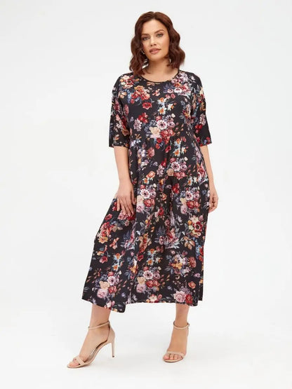 ✨【S-5XL】Nova ljetna, svježa i elegantna ženska haljina - ugodna za kožu i mekana, plus veličine
