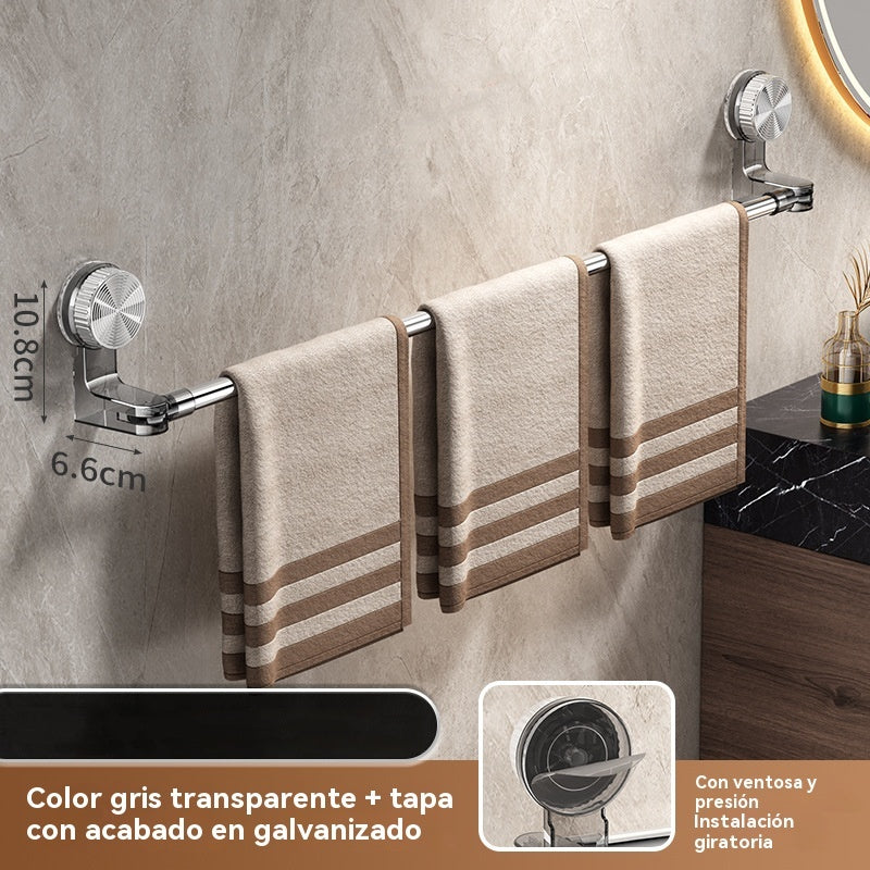 🎁【Compra 1 y llévate 1 gratis】✨🚿Diseño ligero y sin perforaciones —Toallero retráctil con ventosa-E