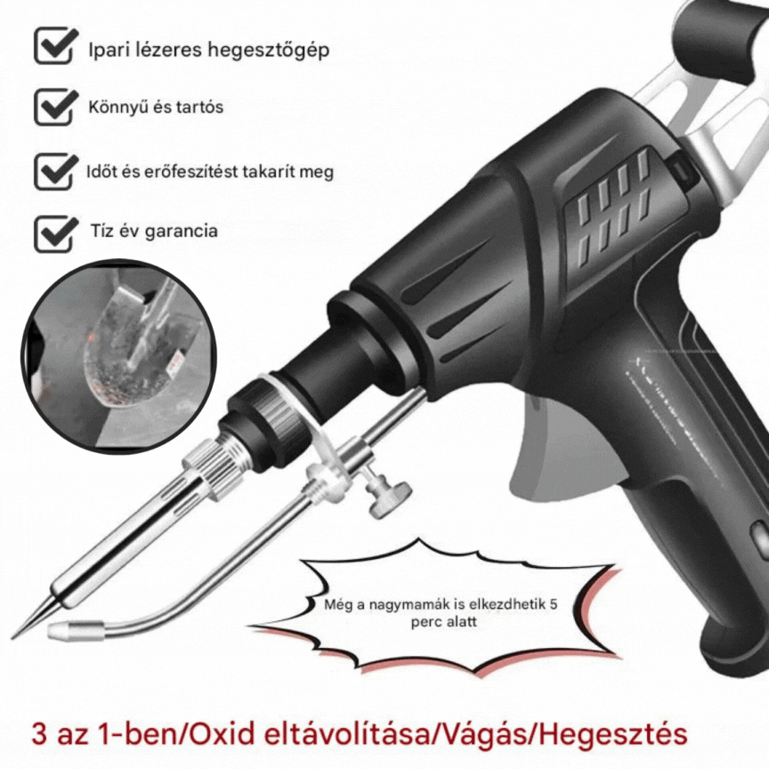 🔥Vásároljon 1-et, kapjon 1-et ingyen🔥🔩Kézi elektromos hegesztőpisztoly, automata hegesztőkészlet✅-U