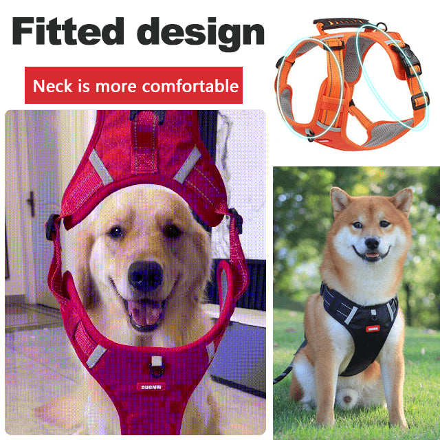 🐶【5–30 kg】Hamul pentru animale de companie anti-tragere