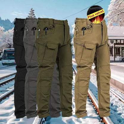 ⌛ POSLEDNÍ DEN VÝPRODEJE – SLEVA 50 %!🔥【S-4XL】 Pánské vojenské taktické kalhoty s větruodolným a termoizolačním designem-Z