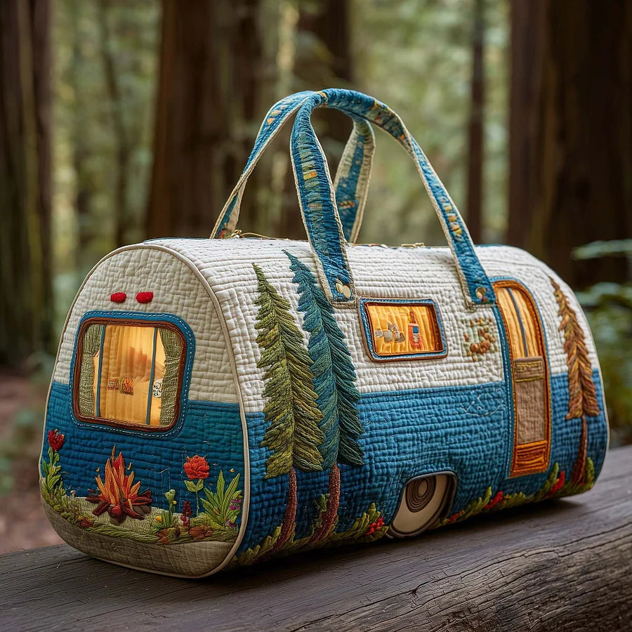 Bolsa de viaje acolchada Hippie Van-E
